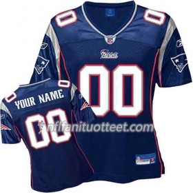 Nainen New England Patriots NFL Pelipaita Custom Navy 